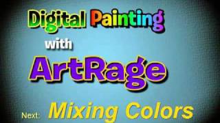 ArtRage Digital Painting Tutorial 1  Artrage Settings [upl. by Sinnylg388]