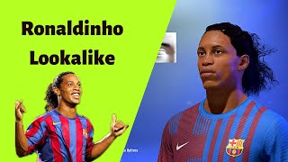 Ronaldinho  FIFA 22 Pro Clubs Look Alike [upl. by Caryn279]