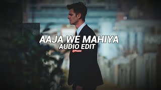 aaja we mahiya  imran khan edit audio [upl. by Zachery]