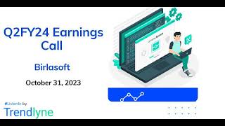 Birlasoft Earnings Call for Q2FY24 [upl. by Lalad]