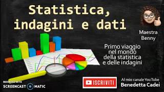 Indagini statistica e dati matematici [upl. by Pavia]