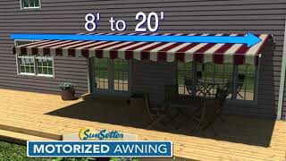 SunSetter Motorized Awning Model [upl. by Ermentrude]