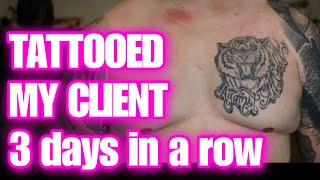 INSANE TATTOO COVER UP TUTORIAL [upl. by Toiboid]