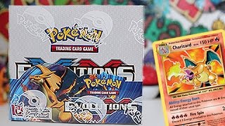 Opening A Evolutions Booster Box Part 1 [upl. by Guinn508]