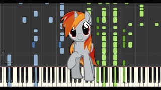 Tridashie Friendship is Musical quotCupcakesquot song piano [upl. by Elokin281]