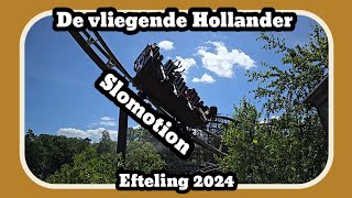 De vliegende Hollander in slowmotion Efteling 2024 [upl. by Abbotson]