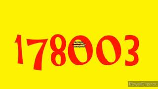 Numbers 0 to 499996 [upl. by Yvon]