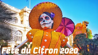 Fête du Citron Carnaval de Menton 2020  Lemon Festival 2020 [upl. by Atirres]