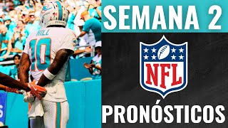 Pronósticos NFL Semana 2 🏈 Análisis Apuestas y Predicciones de cada PARTIDO [upl. by Ecylla]