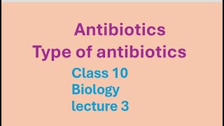 antibiotics and its types [upl. by Laurita626]