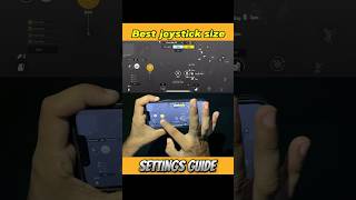 Bgmi Pubg Mobile Best Joystick amp Sprint Setting Guide shorts [upl. by Laamaj396]