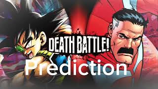 Death Battle Prediction Bardock VS OmniMan Dragon Ball VS Invincible [upl. by Tillford]