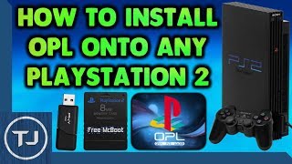 How To Install OPL v094 Onto Any PS2 Open PS2 Loader 2018 [upl. by Oidivo]