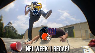 NFL Week 1 Summary and Checking my Predictions [upl. by Gefen]