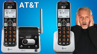 Features of the ATT BL102 Cordless Phone for Home with Answering Machine [upl. by Albert950]