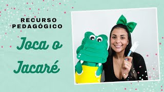 RECURSO PEDAGÃ“GICO COMO UTILIZAR O FANTOCHE JOCA O JACARÃ‰ COM DOR DE DENTE [upl. by Dulci484]