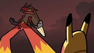 Blaziken VS Pikachu From the Starter Pokemon Battle Royale TerminalMontage [upl. by Annatsirhc]