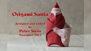 Origami Santa 2 [upl. by Esiole]