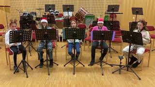 Adventkalender Musikschule Fladnitztal 17122023 Fröhliche Weihnacht Klarinettenensemble [upl. by Eecyak298]