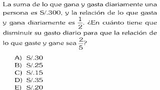 RAZONES Y PROPORCIONES  PLANTEO DE ECUACIONES PROBLEMA RESUELTOS [upl. by Aniral]