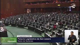 🔴 Sesión Ordinaria de la Cámara de Diputados 08Sept2020 [upl. by Odlonra]