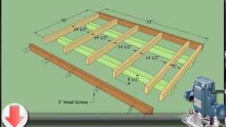 How To Plan For Building A 10x12 Shed [upl. by Pepin]