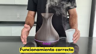 ¿Cómo usar un humidificador Te enseñamos como usarlo correctamente [upl. by Nicholson]