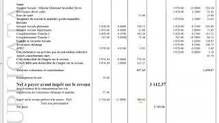 P4 Le calcul des cotisations sociales dans le bulletin de paye [upl. by Hackney930]