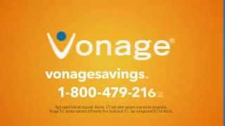 TV Spot  Vonage  Long Distance Service  999 Per Month [upl. by Aissej]