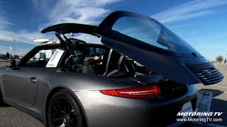 Test Drive 2016 Porsche 911 Targa 4 GTS [upl. by Dnarb836]