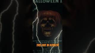 Halloween 2 is Released Oct 30th 1981 halloween movie thepfpn vhsclassic history [upl. by Birck]