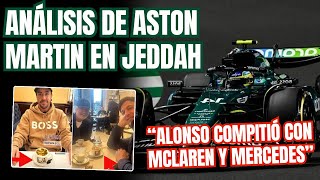 ALONSO DEJA A ASTON MARTIN CON MEJORES SENSACIONES EN JEDDAH PERO SIGUE SOLO  SMOOTH OPERATORS F1 [upl. by Arerrac]