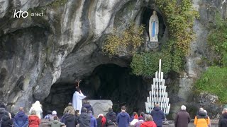 Chapelet du 14 janvier 2024 à Lourdes [upl. by Ahsrav]