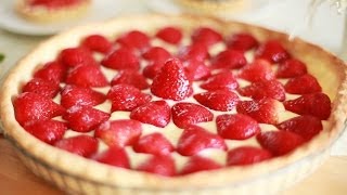 Rezept Einfache Erdbeertarte [upl. by Mercier]