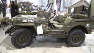 5  5  2013 FIERA DI MILITARIA A VERCELLI  JEEP WILLYS USA  2 GM [upl. by Romeon101]