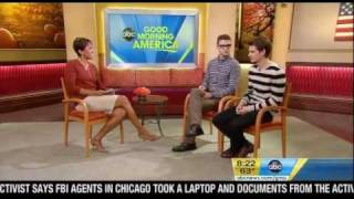 Andrew Garfield amp Justin Timberlake  Good Morning America Interview [upl. by Roselin354]