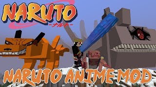 JUTSUS SAGE MODE SUSANOO STORY MODE amp MORE  Minecraft Naruto Anime Mod Showcase [upl. by Laet]