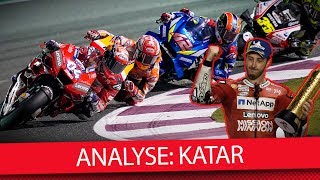 Marquez vs Dovi reloaded  MotoGP 2019 Katar Analyse [upl. by Fazeli]