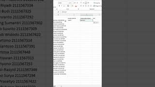 Cara Isi Data Berulang di Excel excelindonesia exceltips belajarexcel exceltricks shorts [upl. by Ariayek78]