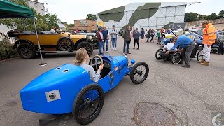 2022 Brooklands Double 12 Stefan and Aniela with the CycleKarts [upl. by Pastelki]