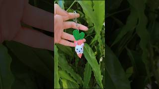 Crafts 😱clay keychain 🗝️🗝️ making 😱diy clay keychain 🗝️🗝️handmade clayart 🎨shortvideo [upl. by Arlie417]