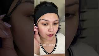 EYEBROW TURTORIAL  NYX The Brow Glue nyxcosmetics browgel eyebrowtutorial [upl. by Ihel]