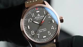 Alpina Startimer Pilot Automatic AL525G4S4 [upl. by Verney962]