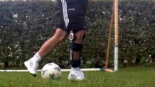 Learn the Rabona kick  Hazard  Torres  Cristiano Ronaldo  Joe Cole  Football soccer skills [upl. by Ellierim]