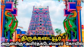 Thirukadaiyur Abirami Amman  Amirthakadeswarar Temple  Thirukadaiyur temple  திருக்கடையூர் கோவில் [upl. by Kenwee]