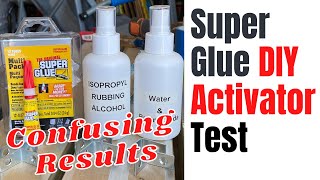 DIY Super Glue Accelerant Strength Test [upl. by Anytsirhc883]