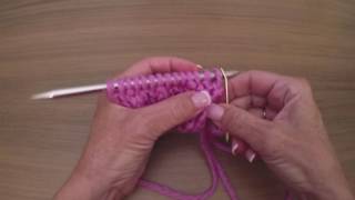 How to do a Tubular Bind Off on a 2 X 2 Ribbing [upl. by Gnourt]