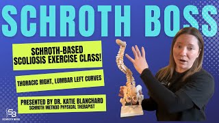 Scoliosis Exercises at Home Schroth Method for Thoracic Right Lumbar Left Curves [upl. by Sirdi]