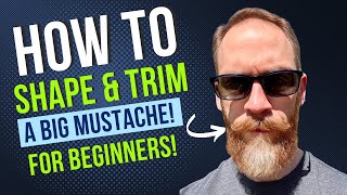 Creating Your First Handlebar Mustache [upl. by Teria]