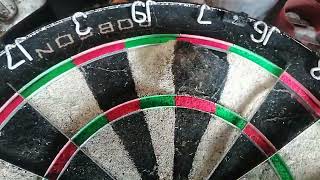 Robson Dart Board Repair bukol and blade damage [upl. by Notlek]